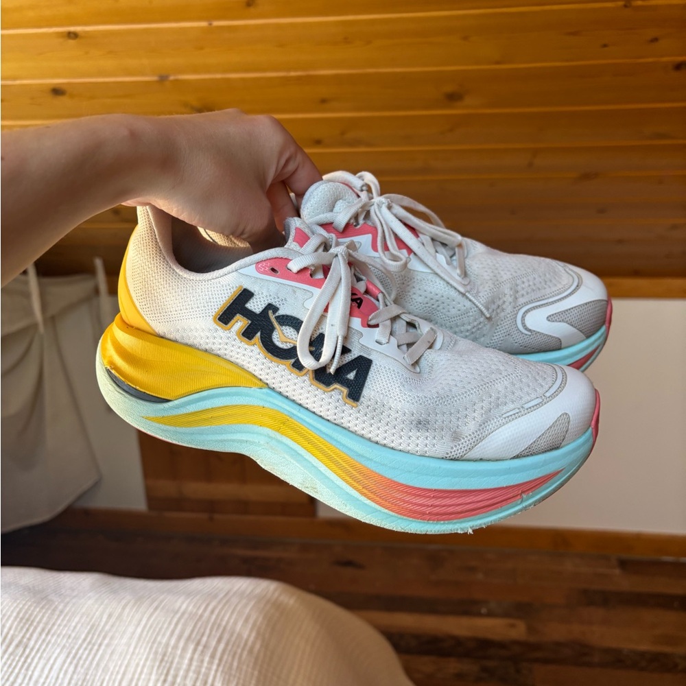 HOKA Skyward X Women's Carbon Plated Running Shoes - Cushioned Performance